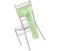 ZEPFJHE Sedia Fiocchi per I Matrimoni in Poliestere Bowknot Premium Ideale per Banchetti E Feste Fidanzamento Copre Matrimonio