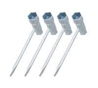 ZEPFJHE Set di chiavi ergonomiche per candele con manico a T, 4 pezzi, per motoseghe e candele, chiave per riparazione di motoseghe, cacciaviti, prese elettriche esterne