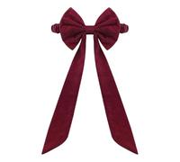 ZEPFJHE Set di fiocchi natalizi per sedie, con fascia elastica, per matrimoni, feste, sala da pranzo, decorazioni per schienali, fiocchi natalizi con fascia elastica