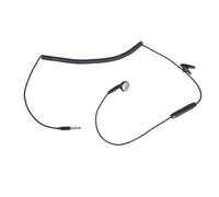 ZEPFJHE Singolo auricolare con cavo rinforzato e microfono per migliorare la durata e l'uso multifunzionale Handfree Comunicazione cuffie auricolari
