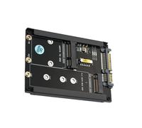 ZEPFJHE Speed Speed MSATA A SATA3.0 Adattatore con Base per Migliorare La Dissipazione del Calore