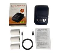 ZEPFJHE Stampante senza fili dell'etichetta di Thermals per uso al minuto dell'ufficio domestico con la batteria ricaricabile e non io