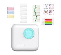 ZEPFJHE Stampante termicamente dell'etichetta 1200mah che stampa la stampante dell'etichetta di spedizione dell'etichetta per la nota dell'ufficio