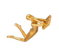 ZEPFJHE Statua In Resina Di Pensatori Astratti Figurine Arte Donna Scultura Casa Ufficio Desktop Decorazione Accessori Collezioni Elegante Libreria Accento