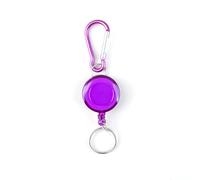 ZEPFJHE Strumento Portachiavi da Esterno Antitheft Strumento A Retrattive per Trazione A Retrattilo Porta Fibbie Corda Corda in Acciaio Catena del Supporto Portata Retrattile Esterna