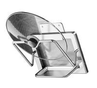 ZEPFJHE Supporto per coperchio in acciaio inox 304 pentole montaggio a parete tagliere antiruggine rack salvaspazio organizer da cucina accessori per l'organizzazione della casa
