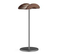 ZEPFJHE Supporto per cuffie in legno per ufficio, scrivania, organizer per auricolari, minimalista, elegante, in legno e alluminio