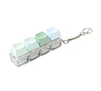 ZEPFJHE Tastiera del Tester Keycap A 4 Luci A LED Giocattolo Tastiera per Le Ansie E Miglioramento del Tastio per Miglioramento