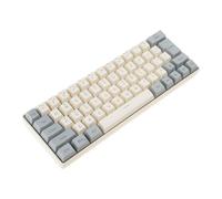 ZEPFJHE Tastiera meccanica da gioco con retroilluminazione a LED 63 tasti tastiera per computer con filo per computer portatile PC gamers lavoro in ufficio