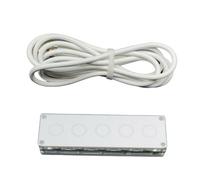 ZEPFJHE Tastiera piccola personalizzabile a 5 tasti Tastiera touch Controllo multimediale multifunzione Impostazione facile della scorciatoia per copia