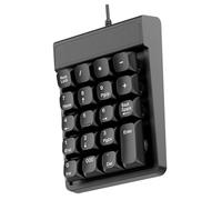 ZEPFJHE Tastierino numerico ergonomico USB 19Keys impermeabile per calcoli rapidi e lavoro al computer tastierino numerico impermeabile