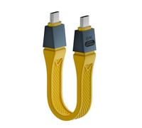 ZEPFJHE Tipo C da 240 W per Tipo C Cavo A Nastro Morbido USB Trasferimento Dati Ricarica Rapida 80 Gbps 8K Uscita Smartphone Laptop Cavo Leggero Portatile