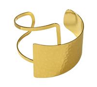 ZEPFJHE Unico polsino aperto per donne ragazze dimensione regolabile braccialetto hiphop esagerato gioielli moda da polso moda accessorio, Misura unica, come descritto