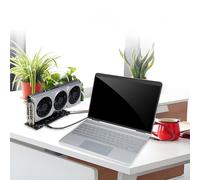 ZEPFJHE USB Tipo C Scheda Grafica Esterna Dock Reverse Ricarica 40Gbps Trasferimento Supporta RTX3060 & GTX1060 GPU Enclosure Dock