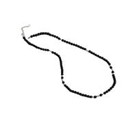 ZEPFJHE Versatile collana con perline turchese/onici pietre preziose naturali lunghezza regolabile catena clavicola gioielli accessori moda elegante collana dichiarazione, Misura unica, come descritto