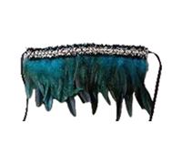 ZEPFJHE Wrav Wrav Con Girocollo Piumato Collare Collare In Pizzo In Pizzo Costume Da Cosplay Halloween Costume Da Donna Per Uomini Regali Halloween Cosplay