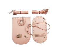 ZEPFJHE Zaino Cucire Craft Set PU Borsa in Pelle Base inferiore e Coperture Cinghia Regolabile Per Crochet Borsa Fare Accessori Festa Della Mamma Artigianato Forniture Regalo, B, One Size