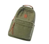 ZEPFJHE Zaino da donna in velluto a coste di grande capacità, design spazioso con scomparti multipli, tracolla regolabile, elegante zaino, Verde