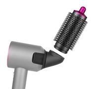 ZEPHBLOW Adattatore connettore aggiornato con spazzola volumizzante rotonda per asciugacapelli Dyson Supersonic, spazzola rotonda e adattatore per convertire asciugacapelli per Airwrap, rosa