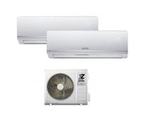 Zephir Clima Dualsplit 9000 + 12000 BTU - ZDUO9+12WIFI MY24 + ZDUO9000WIFI MY24 + ZDUO12000WIFI MY24 + ZDUO9000WIFI MY24