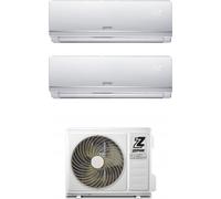 Zephir Climatizzatore Dual Split Inverter 9000 + 12000 Btu /h Inverter Classe A++/A+ (Unit Interna + Unit Esterna) - ZDUO 9000 + 12000