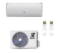 ZEPHIR CONDIZIONATORE 18000BTU A++/A+ R32 2TELECOMANDI ZAX18000