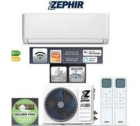 ZEPHIR CONDIZIONATORE 9000BTU WIFI R32 2 TELECOMANDI ZMS9000