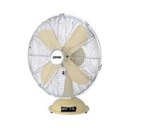 Zephir PFV40C Ventilatore da tavolo 40 cm 4 pale 3 velocità colore crema