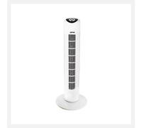 Zephir PH82TS Ventilatore a Torretta con Telecomando, Timer, 45 W, Bianco
