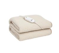 Zephir Termocoperta Elettrica in Lana Sintetica per Letto