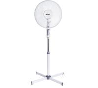 Ventilatore a Piantana Oscillante pale 40 cm Bianco 3 velocita Zephir 45w