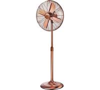 Zephir Ventilatore a Piantana, Pale ø 40 cm Oscillante 3 Velocità colore Bronzo, PFV41BR