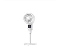 Zephir, Ventilatore Circolare a Piantana, Oscillazione automatica, Inclinazione Regolabile, 3 velocità, 3 altezze 45-65-90 cm, Telecomando e display LED, Timer 12 ore, Potenza 50W, Cavo 4m