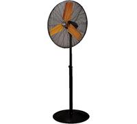 Ventilatore a Piantana Alta Potenza Metallo 75cm Industriale 250w ZEPHIR Fresco