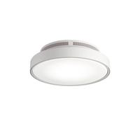 Zephir Ventilatore Plafoniera LED Senza Pale, Luce Bianca CCT 48W, 6 Velocità, Timer E Funzione Notturna, Motore 35W, 17x52 Cm