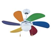 Zephir Ventilatore Soffitto Luce a Pale Lampadario ø 90 cm - ZFS690C