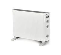 Zephir ZCV2005TT-B Termoconvettore Elettrico da Terra 2000W 2 Livelli di Potenza con Funzione Turbo Timer 3 Ore Termostato Regolabile Sicurezza Antiribaltamento Colore Bianco