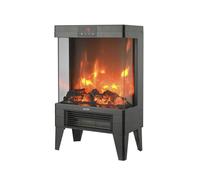 Zephir Caminetto elettrico Potenza 2000 Watt con termostato e telecomando - ZPF9600