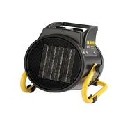 Zephir Termoventilatore Stufa elettrica Industriale Potenza 2000 Watt Basso rumore colore Nero - ZML20P