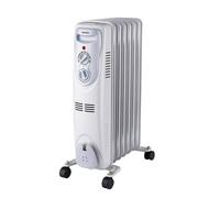 Zephir ZRA1516 Radiatore a Olio 1500W 7 Elementi con Termostato