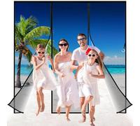 Zephra Zanzariera Porta Finestra, 120x160 cm Zanzariera Magnetica Doppia Apertura Laterale Tenda Zanzariere Magnetiche per Porte Finestre Scorrevole Balcone, Chiusura Automatica Nero