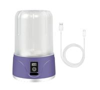 Zephylix Mini lavatrice, 1,1 l, portatile, per appartamenti, dormitori, hotel, viaggi e campeggio, colore: viola