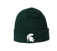 Zephyr ZHATS Cuff Team Colore del Beanie della Squadra del Polsino, Michigan State Spartans Forest Green, Taglia Unica Uomo