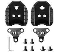 ZephyrCraft Adattatore Pedali a 2 Pezzi, Adattatore Universale a 3 Fori Compatibile con Scarpe Shimano SPD e Tacchetti SPD, Accessorio per Bici da Corsa e MTB