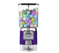 ZephyrGlow Gumball Dispenser, Distributore di Caramelle con Gettoniera, Distributore Automatico Macchine Distributrici di Capsule, per La Casa, Negozi di Giochi,Purple