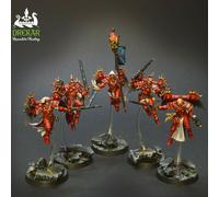 Zephyrim Squad Sisters of Battle Adepta sororitas COMMISSIONE dipinto