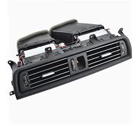 ZEPHYX Condizionatore d'aria centrale anteriore AC Vent Gruppo completo, for BMW, for Serie 5 F10 F11 F18 64229166885 64229209136 Bocchetta di uscita dell'aria (Size : Plain Black Version)