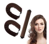ZEPIQOR 3 Pezzi Bigodino Lungo per Boccoli, Bigodini Morbidi per Dormire,Tubo Capelli Mossi, ferro arricciacapelli senza calore per tutti i tipi di capelli, ricci senza calore durante la notte