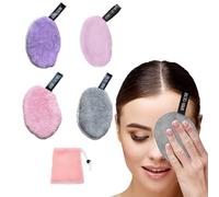 ZEPIQOR 4 pcs Dischetti Struccanti Riutilizzabili Lavabili,Dischetti Cotone Pad Pulizia Profonda dei Pori Viene Fornita con Sacchetto per Biancheria in Rete,Soffici Resistenti per Tutti i Tipi