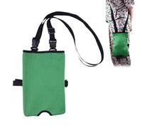 ZEPIQOR Catetere esterno, Sacche per urina, Supporto per sacca, sacche per urina, contenitore urine, Sacca del Catetere Supporto della Sacca Nascosto Borsa Tracolla, Verde